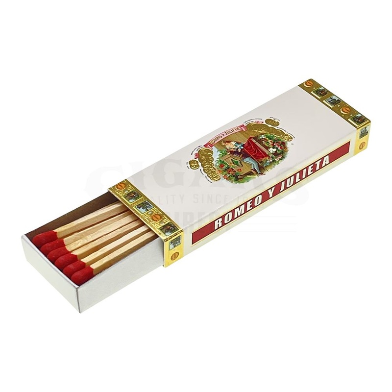 Romeo y Julieta Box of Long Stem Matches Box of 20 Long Stem