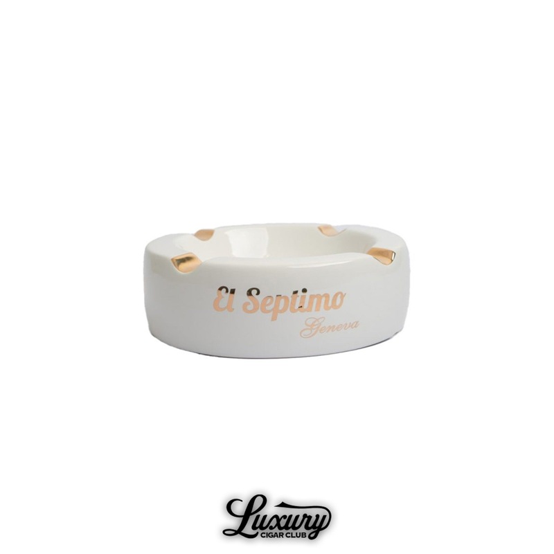 El Septimo Fabuloso Ashtray white
