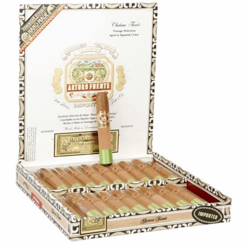 Arturo Fuente Chateau Natural Robusto (4.5″ x 50) Box of 20