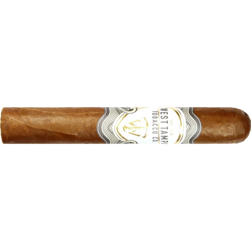 West Tampa Tobacco Company White Robusto 5″ * 50