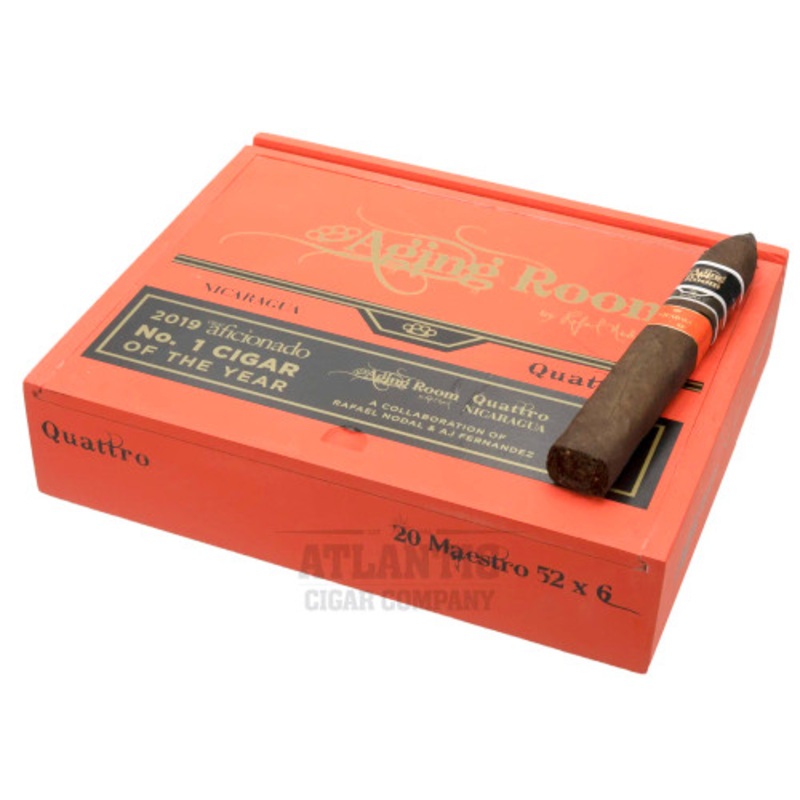 Aging Room Quattro Nicaragua Maestro Torpedo