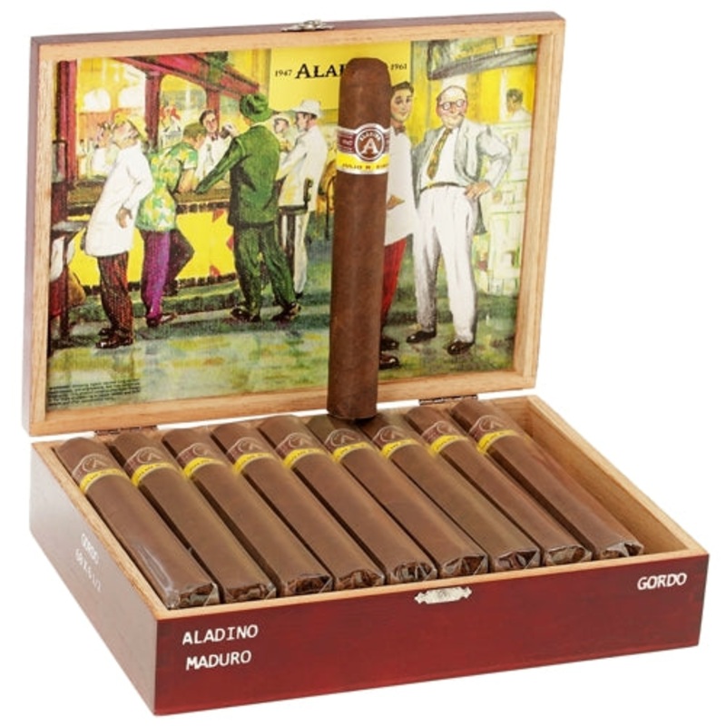Aladino Maduro Gordo (6.5″ x 60) Box of 20