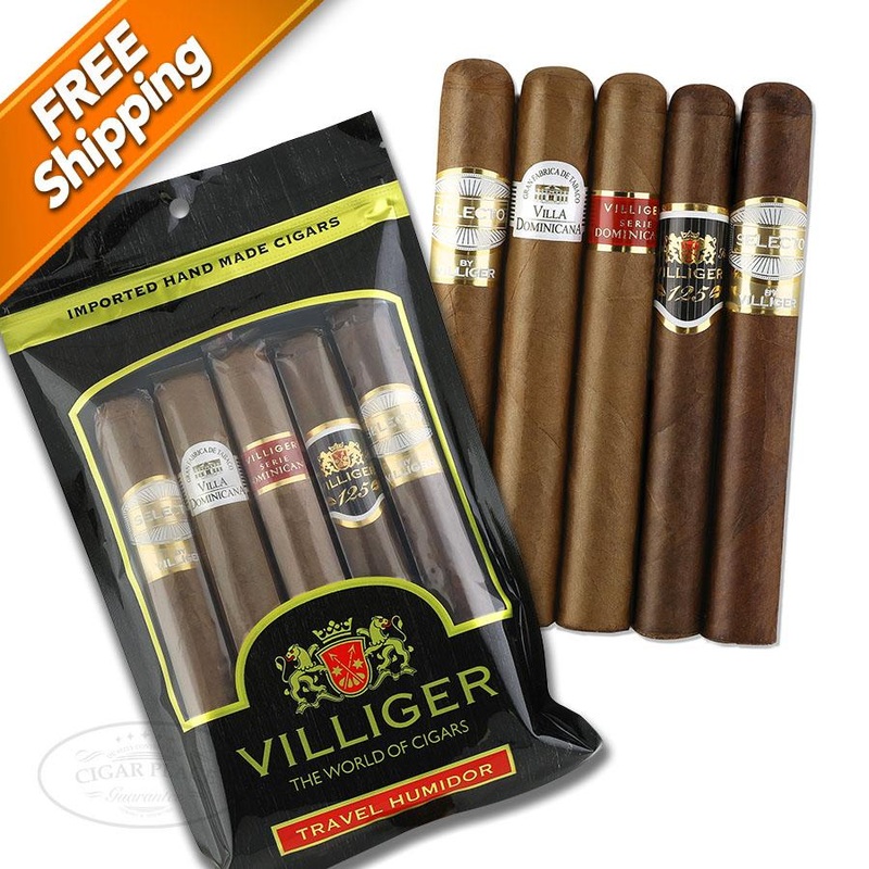 Villiger Fresh Pack Sampler of 5 Cigars