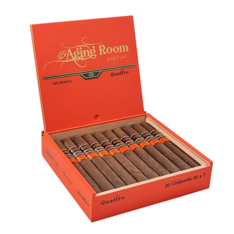 Aging Room Quattro Nicaragua Concerto Churchill (7″ x 50) Box of 20