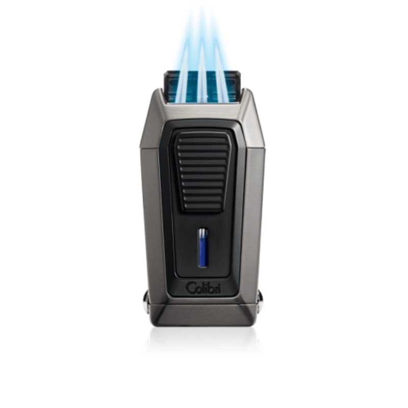Colibri Quantum V Cut Triple Jet Flame Lighter Gunmetal