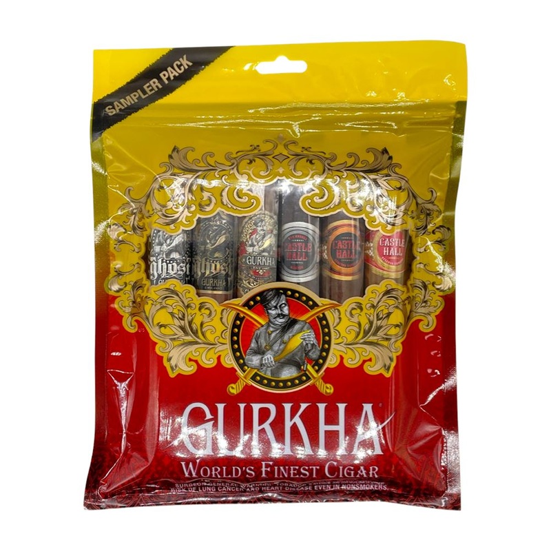 Gurkha Yellow/Red Toro Sampler #1 6 Cigars