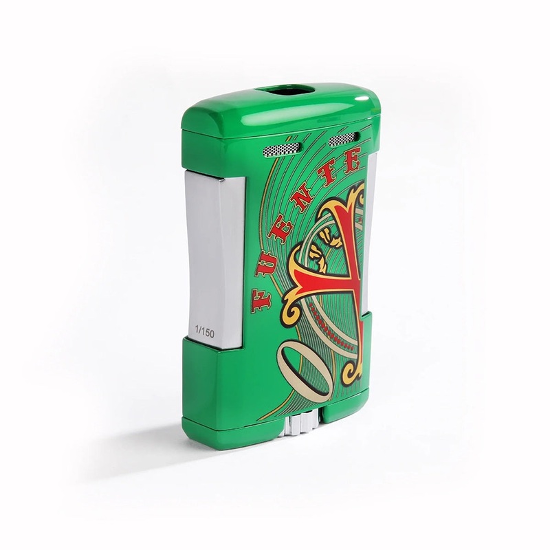 The OpusX Society Green Table Top Lighter Green Lighter