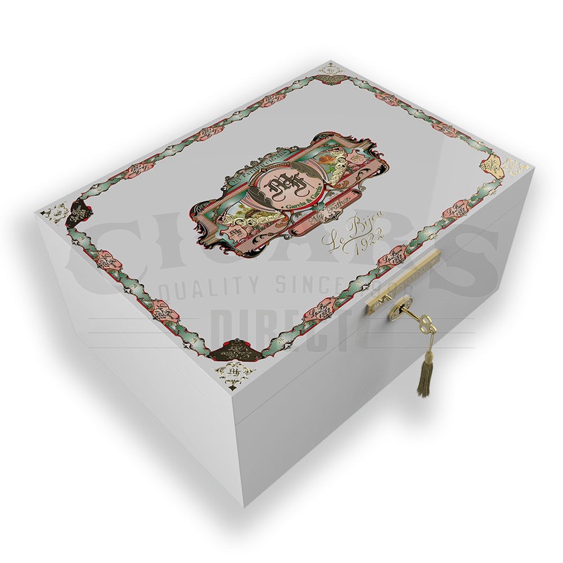 My Father Cigars Le Bijou 1922 White Humidor 75 Count