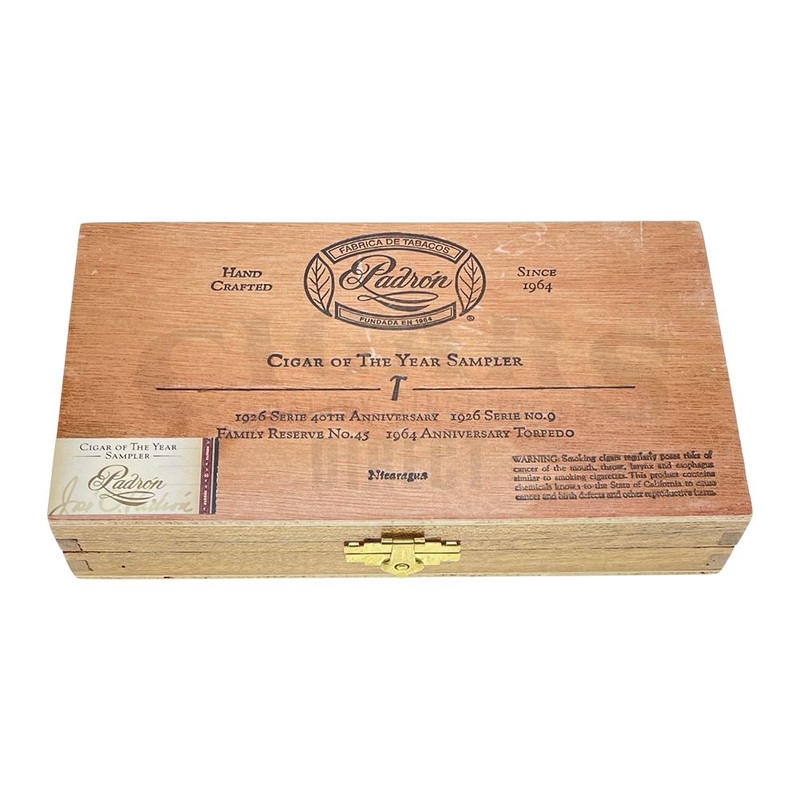Padron Cigar of the Year Sampler 4 Cigars