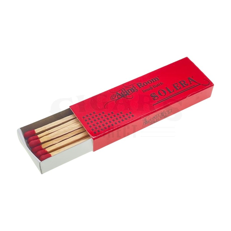 Aging Room Solera Red Box of Long Stem Matches Box of 20 Long Stem