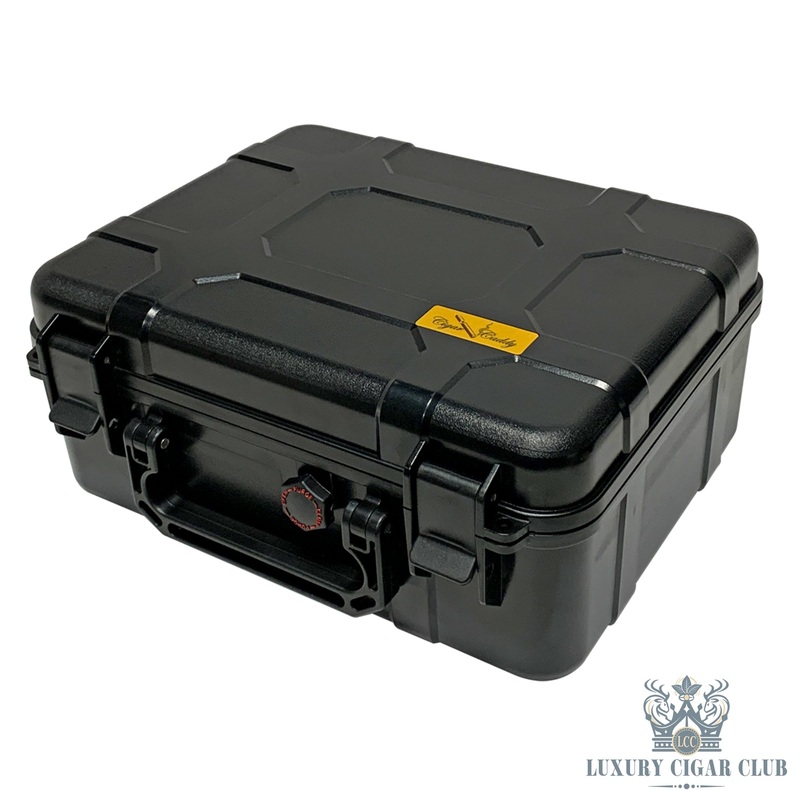 Cigar Caddy 40 Count Travel Humidor black 40 count