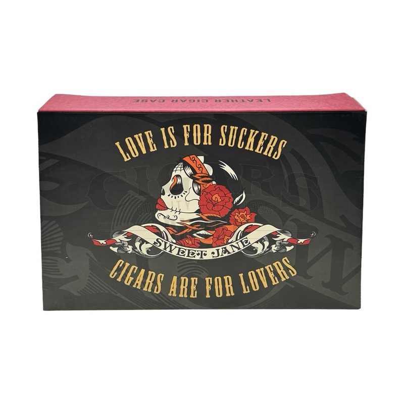 Deadwood Love is for Suckers Leather Cigar Case Cigar Case & Stand
