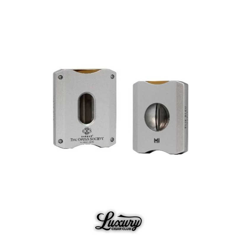 Elie Bleu & Manny Iriarte OpusX Society Gold & Bullet C-5 Cigar Cutter Pre-Order gold