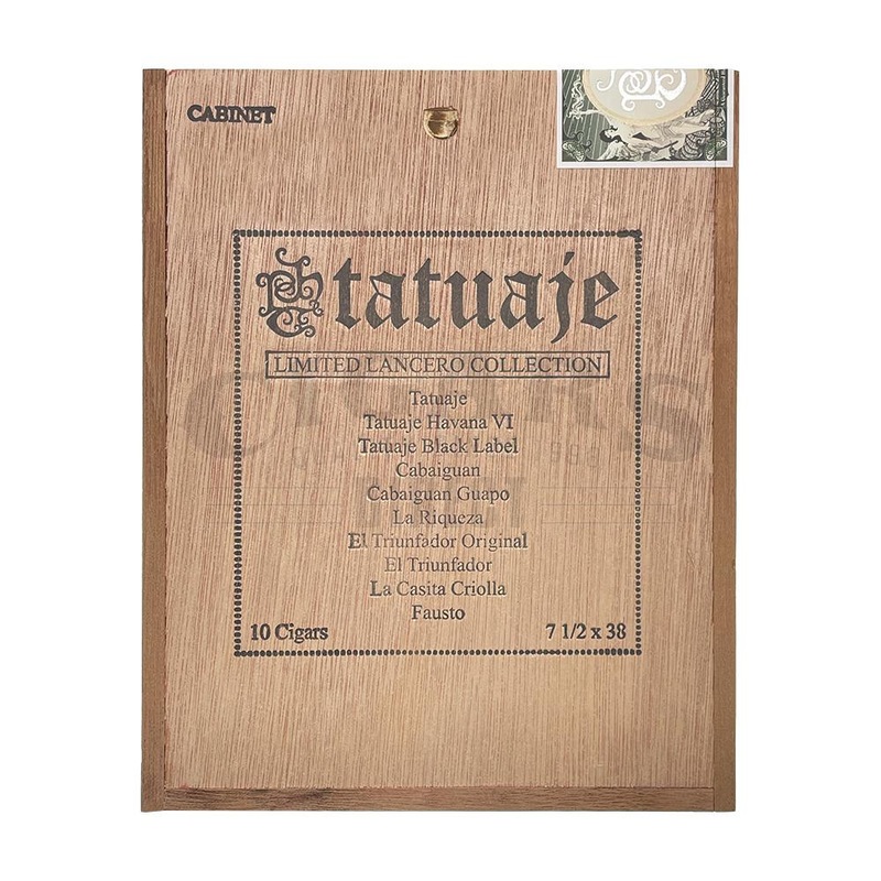 Tatuaje Limited Lancero Collection Sampler 10 Cigars