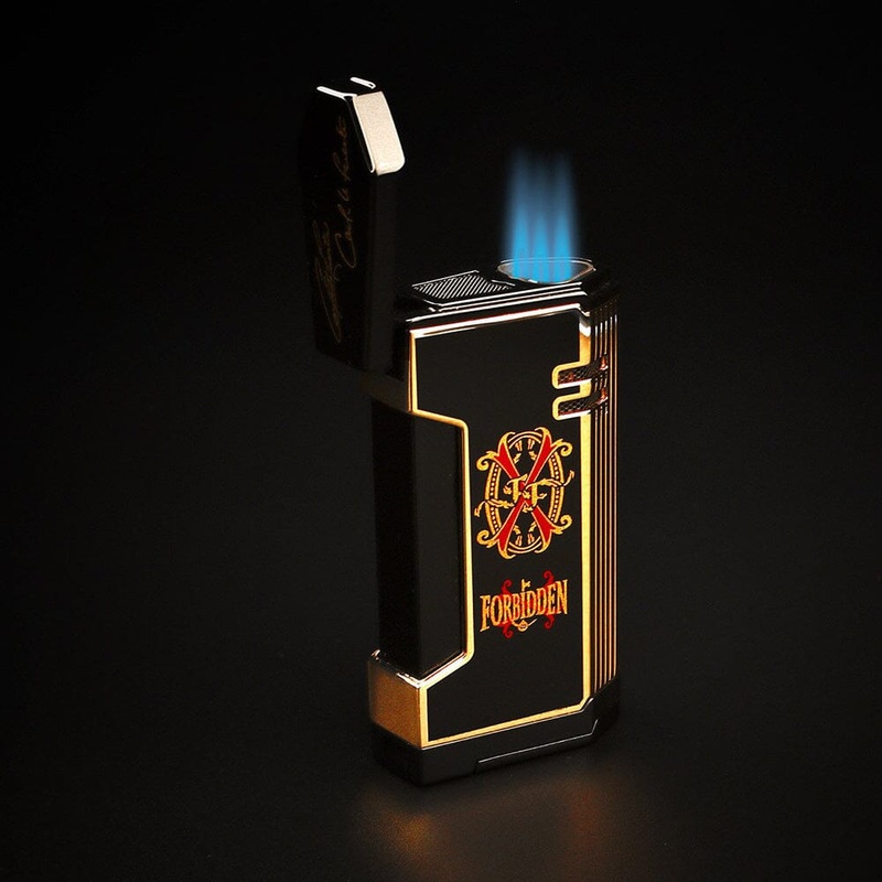 2024 L.E. Opus X Rare Black Magma X Lighter Black/Gold