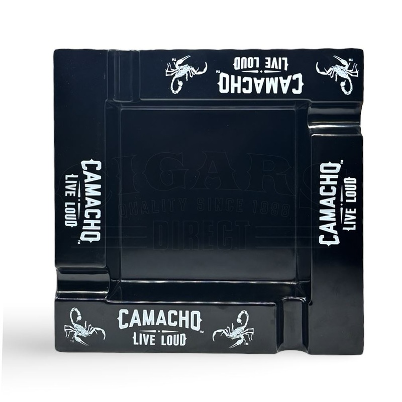 Camacho Black Live Loud Ashtray Black Ashtray