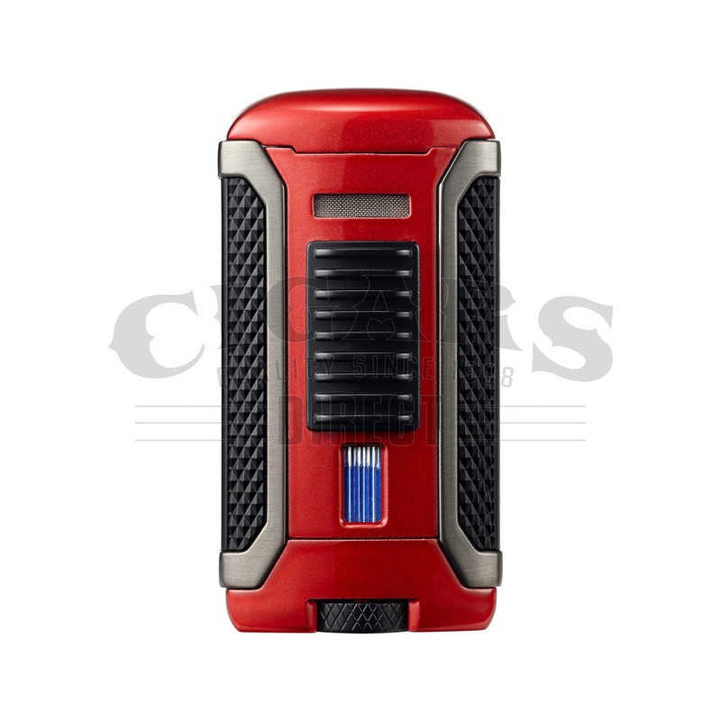 Matte Red Colibri Apex Single Jet Flame Lighter Matte Red