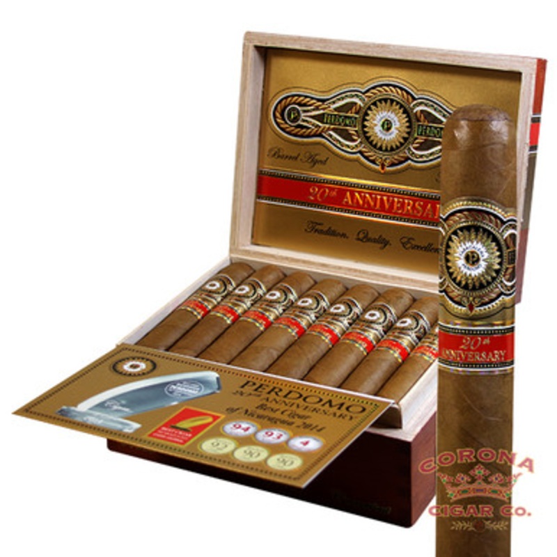 Perdomo 20th Anniversary Robusto Connecticut (5 x 56)
