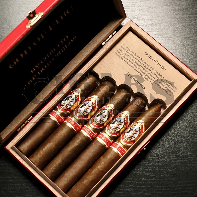 God of Fire 5-Cigar Sampler 5 Cigars