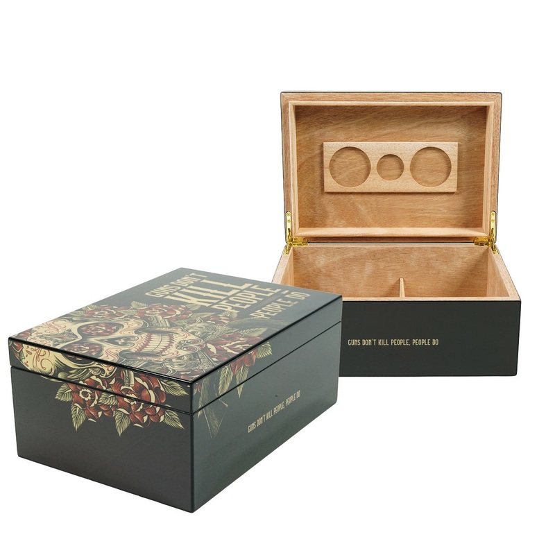 Guns Dont Kill People 50 Count Humidor 50 Count