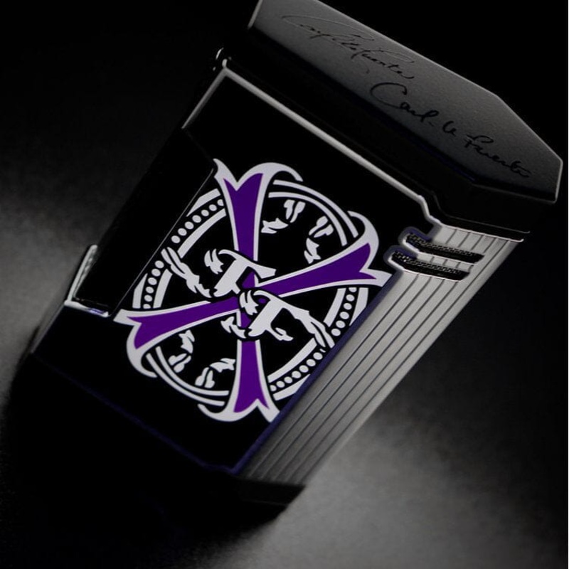 2022 L.E. Opus X Purple Rain Magma T Lighter Black