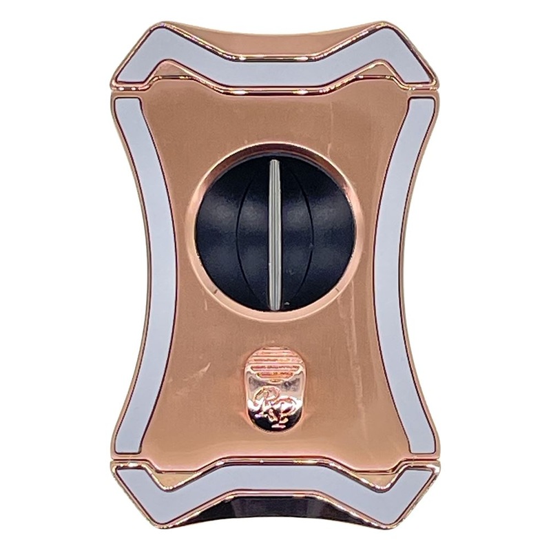 Rocky Patel Viper V Cut Series Rose Gold and White Cutter Rose Gold