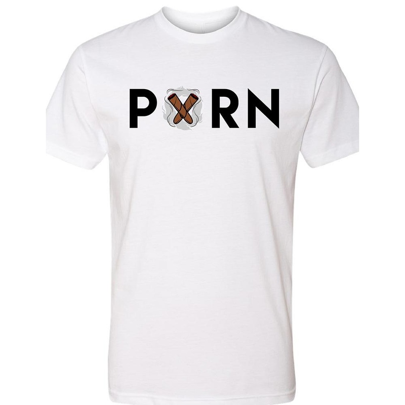 White Pxrn Men’s Crew Neck T-Shirt M