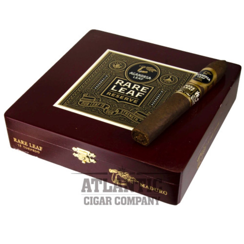 Aganorsa Leaf Rare Leaf Reserve Maduro Torpedo (BP 6×52)