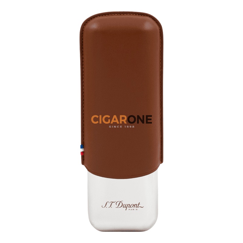 ST DUPONT Metal Base Brown  (2 Cigars)