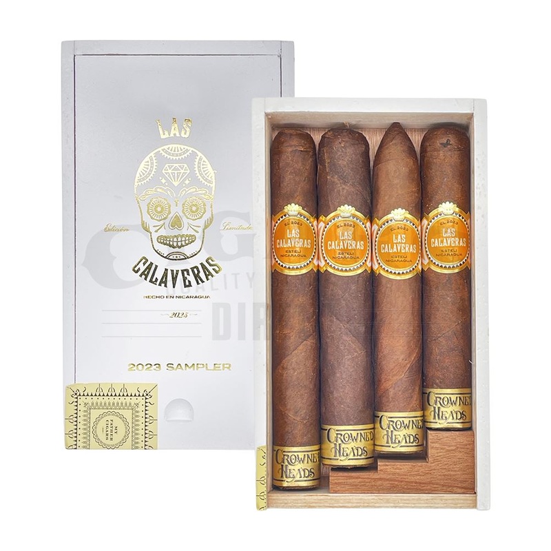 Crowned Heads Las Calaveras EL 2023 Sampler of 4 4 Cigar Sampler