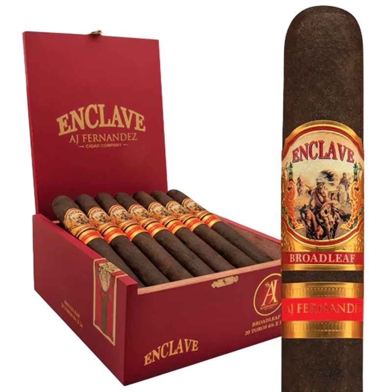 AJ Fernandez Enclave Broadleaf- Robusto Box of 20