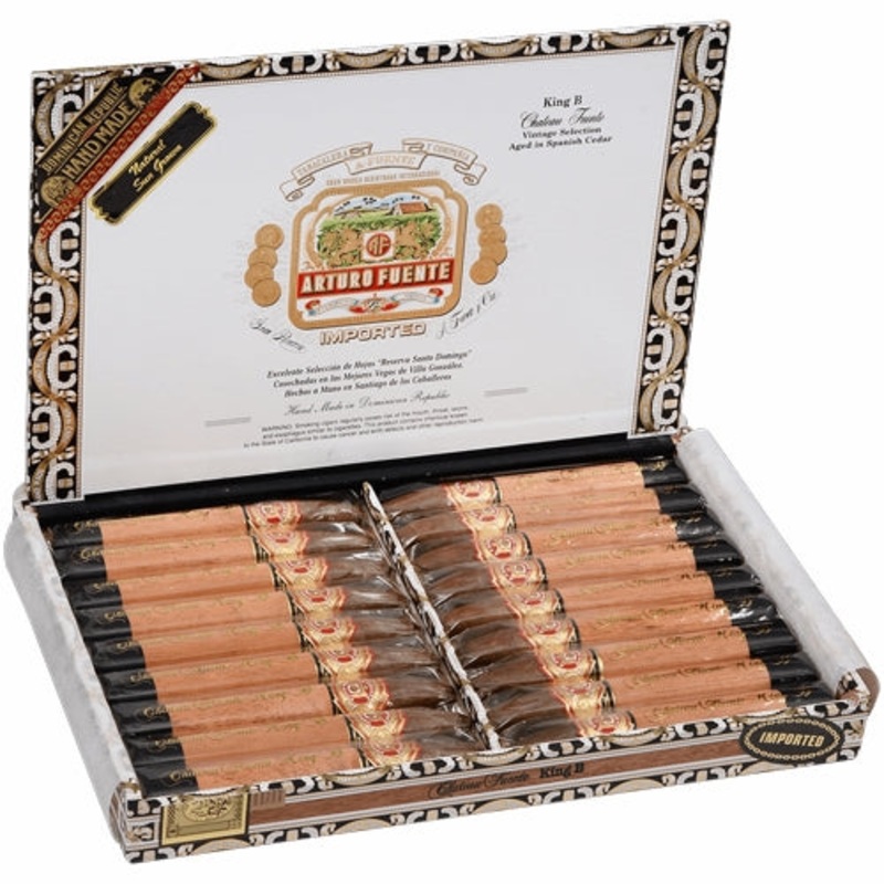 Arturo Fuente Chateau Fuente King B – Piramide (6″ x 55) – Box of 18