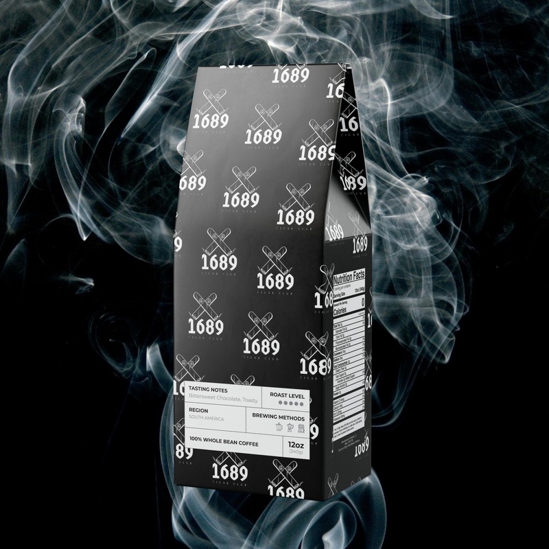 1689 Club Coffee Blend (Dark French Roast) Whole Bean 12oz