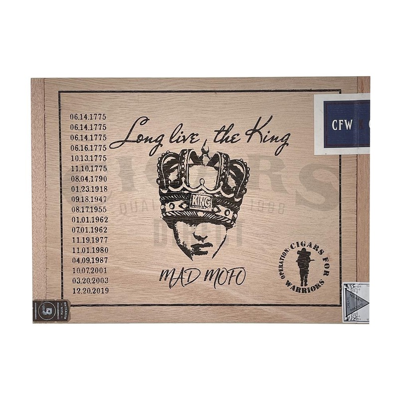 2021 Long Live the King Maduro Cigars for Warriors 1 Cigar