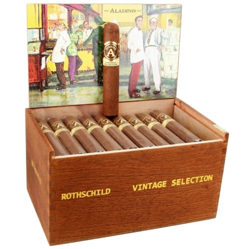 Aladino Habano VIntage Selection Rothschild (4.5″ x 48) Box of 50