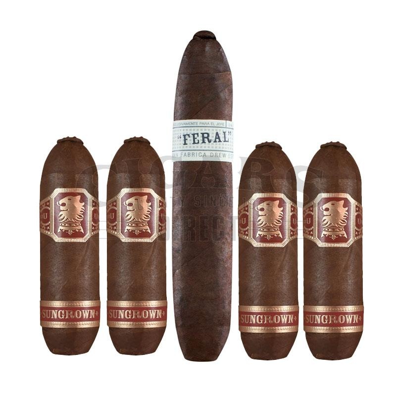 Drew Estate Undercrown Sungrown Flying Pig and Feral Sampler 5 Cigars