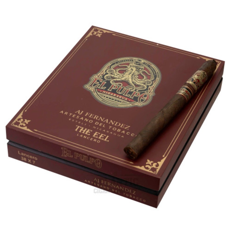 El Pulpo by Artesano Del Tobacco The Eel Lancero (7×38)