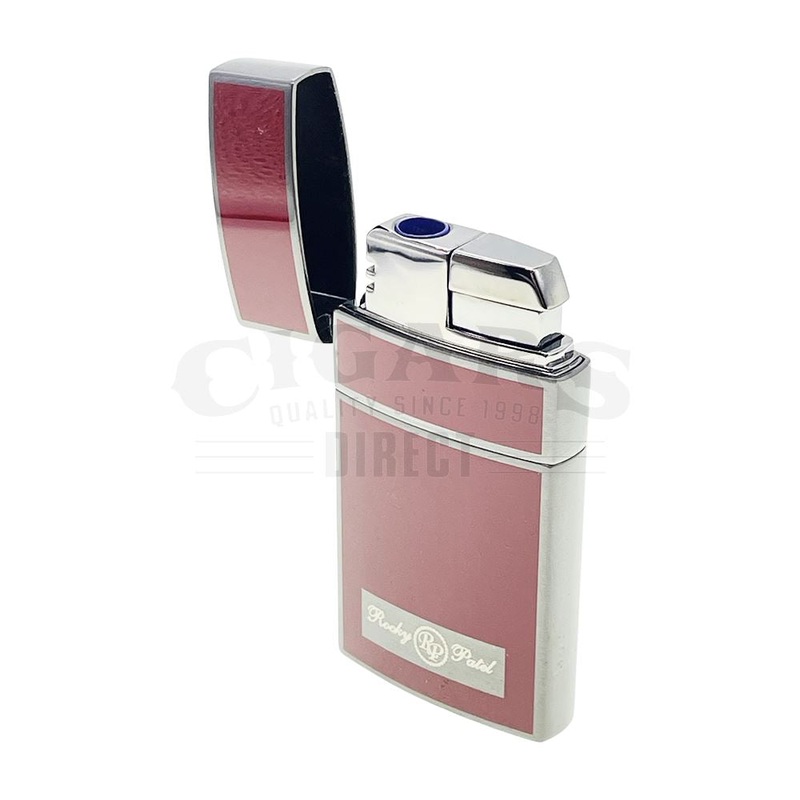 Rocky Patel The H.E. Single Flame Lighter Series Burgundy Burgundy
