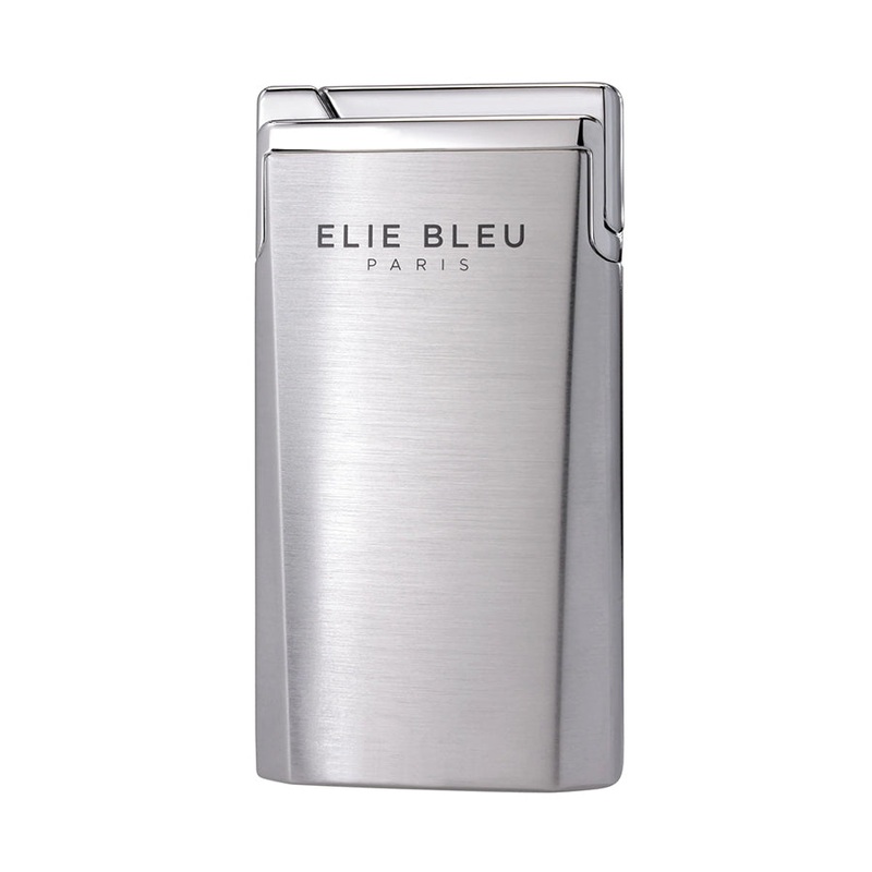 Elie Bleu J-15 Jet Flame Brushed Chrome Lighter 1 Lighter