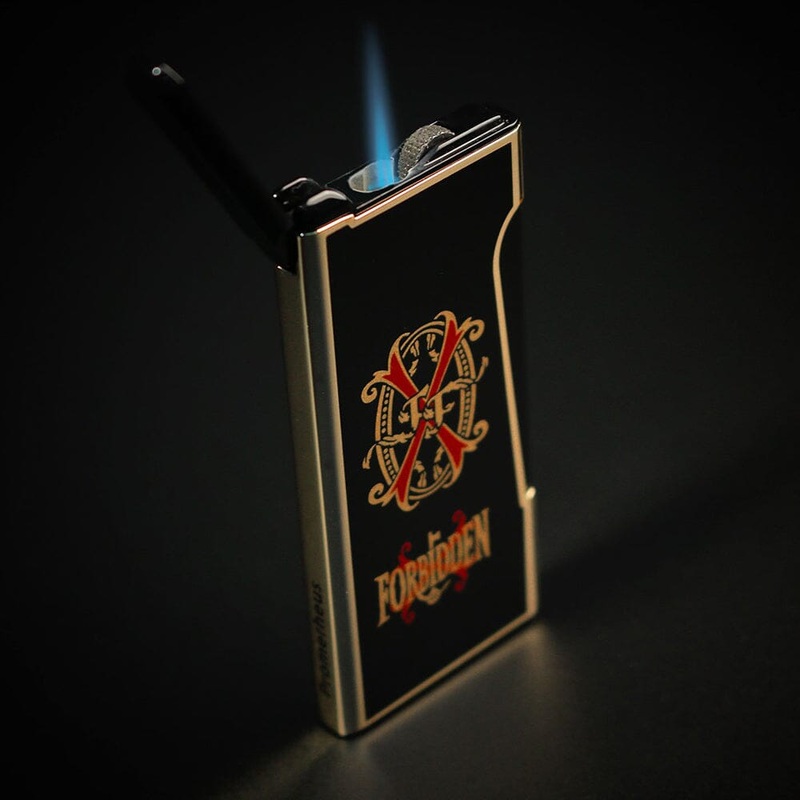 2024 L.E. Opus X Rare Black Retro Lighter Black/Gold