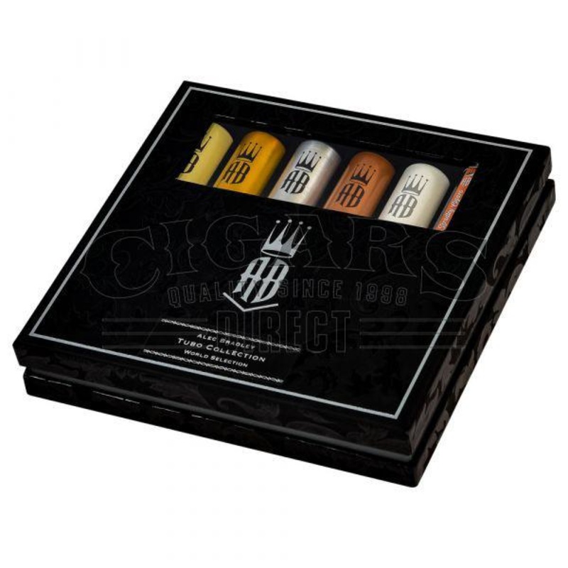 Alec Bradley Tubo Collection World Selection Sampler 5 Cigars + Lighter