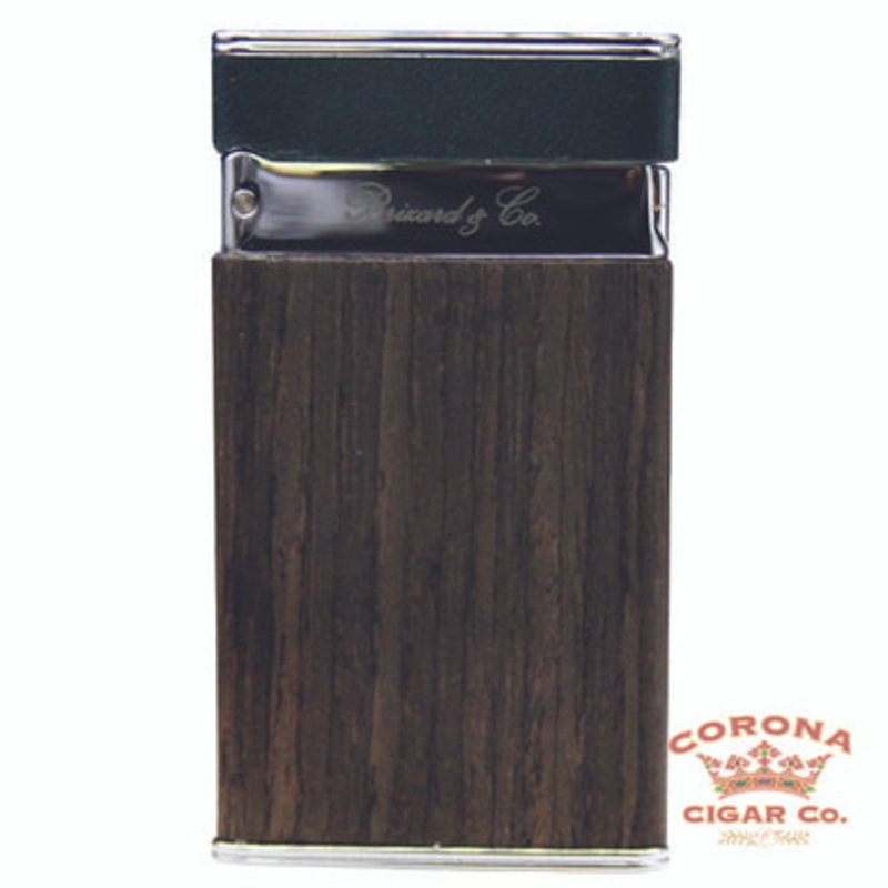 Brizard & Co Sottile Gunmetal & Green Lighter