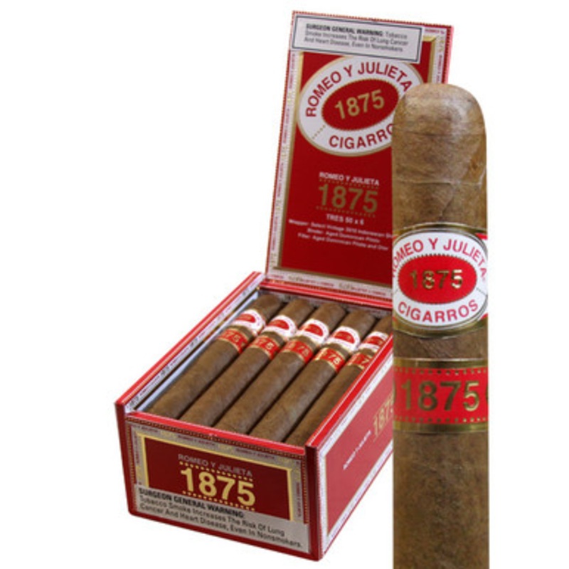 1875 Romeo Y Julieta Tres (6 x 50)