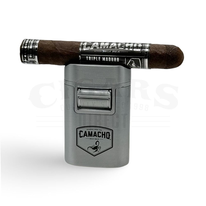 Camacho Chrome Table Top Lighter Chrome Lighter
