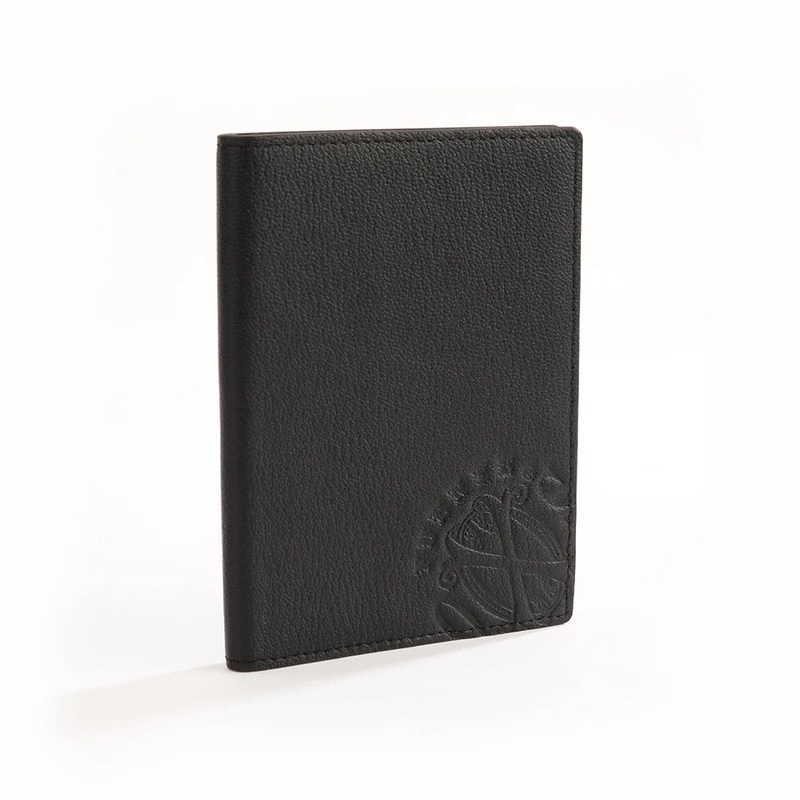 The OpusX Society Red and Black Passport Holder Passport Holder