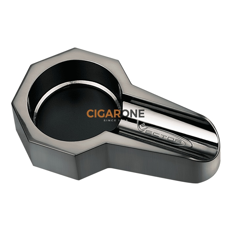 VECTOR Ashtray Gunmetal – 1 Cigar