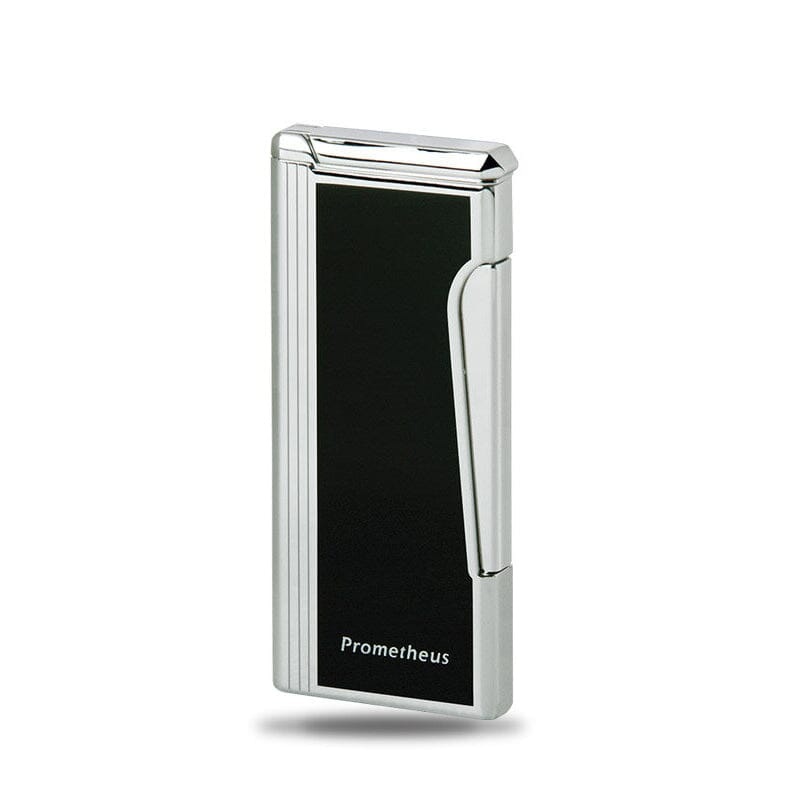Prometheus Retro Lighter Black w/Chrome
