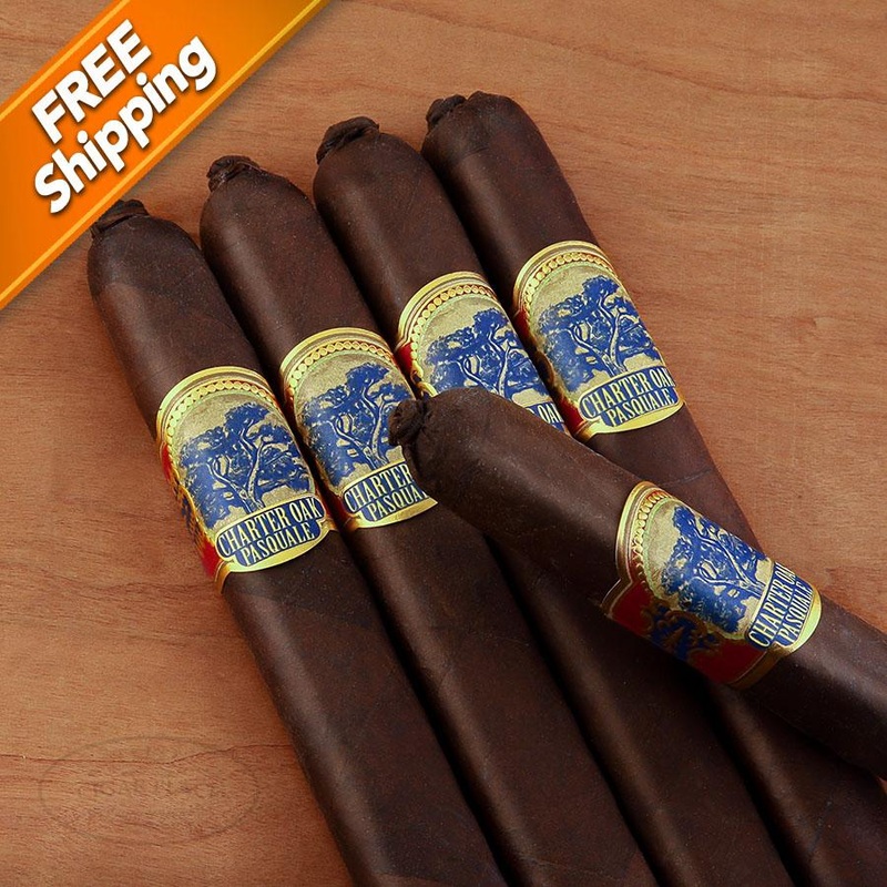 Charter Oak Especiales Pasquale Pack of 5 Cigars