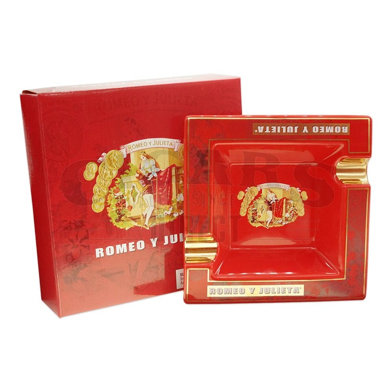 Romeo y Julieta Red Square 2 Cigar Ashtray 2 Cigar Ashtray
