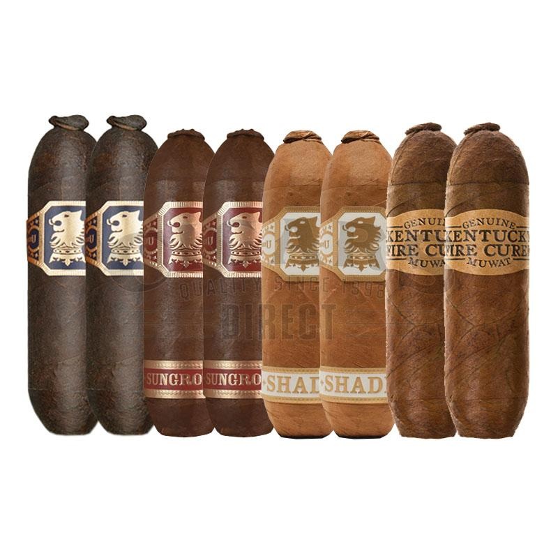 Drew Estate Kentucky Fire Cured and Undercrown Flying Pig Sampler 8 Cigars
